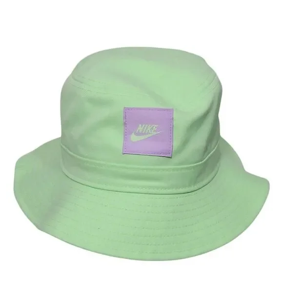 Nike Apex Futura Bucket Hat Kid Youth One Size Green Unisex Outdoor Boy Girl NEW - Picture 1 of 12